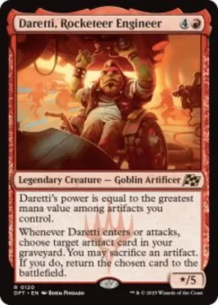 Daretti, Rocketeer Engineer (foil) - Aetherdrift