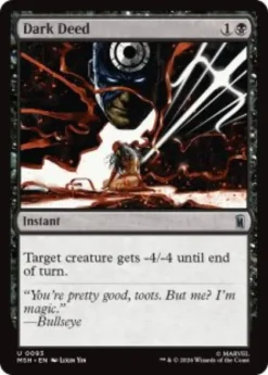 Dark Deed (foil) - Marvel Super Heroes