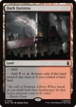 Dark Fortress (foil) - Marvel Super Heroes