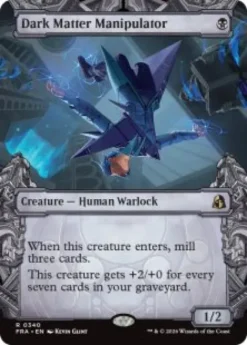 Dark Matter Manipulator (foil) (showcase) - Reality Fracture Varianten