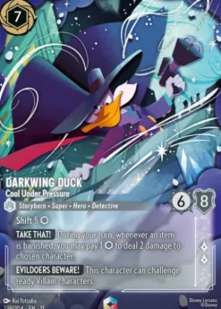 Darkwing Duck, Cool Under Pressure (foil) (borderless) - Winterspell
