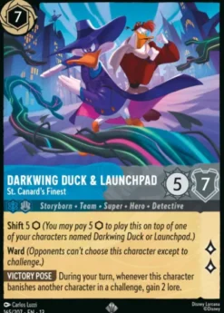 Darkwing Duck & Launchpad, St. Canard's Finest - Attack of the Vine