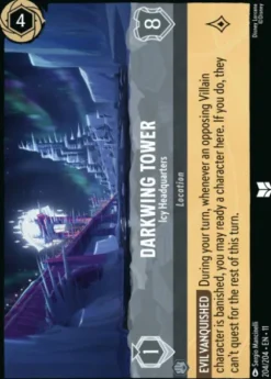 Darkwing Tower, Icy Headquarters (foil) - Winterspell