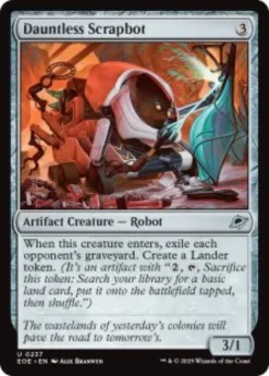 Dauntless Scrapbot (foil) - Edge of Eternities