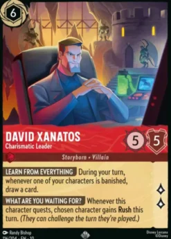 David Xanatos, Charismatic Leader - Whispers