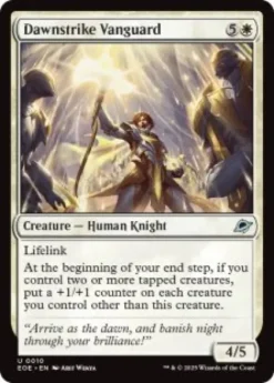 Dawnstrike Vanguard (foil) - Edge of Eternities