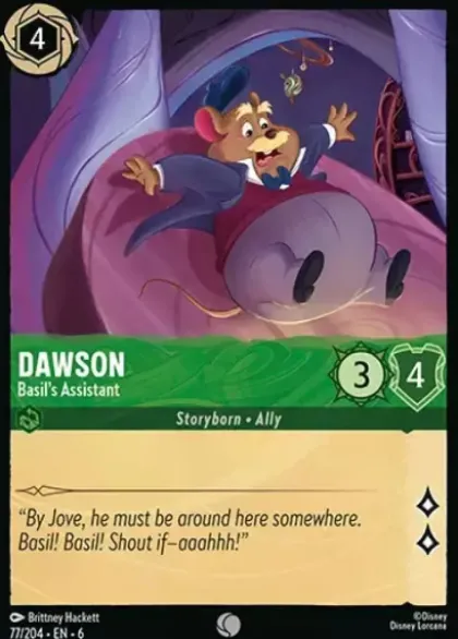 Dawson, Basil's Assistant - Azurite Sea