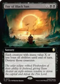 Day of Black Sun (foil) (extended art) - Avatar: The Last Airbender Varianten