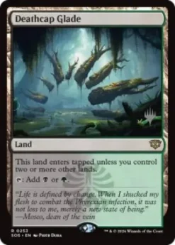 Deathcap Glade - Secrets of Strixhaven Planeswalker Stamped