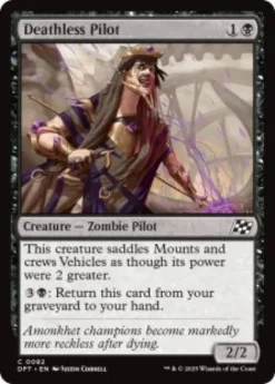Deathless Pilot (foil) - Aetherdrift
