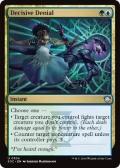 Decisive Denial - Secrets of Strixhaven Commander
