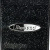 Deckbox Satin Tower Black with Silver Glitter