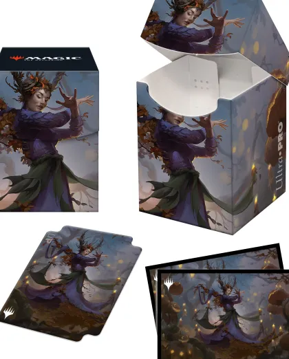 Deckbox + Sleeves Commander Innistrad: Midnight Hunt: Leinore, Autumn Sovereign