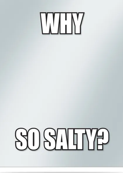 Deck Protector Covers Memes: Why So Salty? (50 stuks)