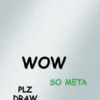 Deck Protector Covers Memes: WOW (50 stuks)