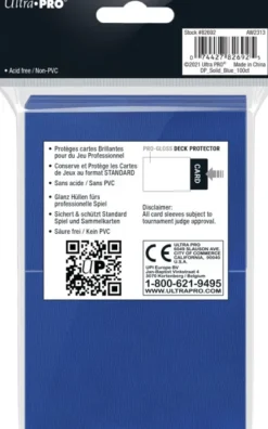 Deck Protectors Gloss Blue (100 stuks)