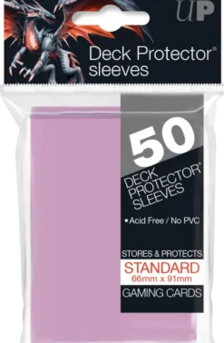 Deck Protectors Solid Bright Pink (50 stuks)