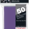 Deck Protectors Solid Purple (50 stuks)