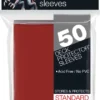 Deck Protectors Solid Red (50 stuks)