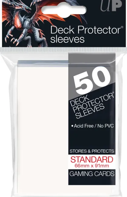 Deck Protectors Solid White (50 stuks)