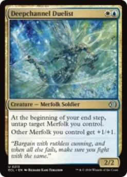 Deepchannel Duelist (foil) - Lorwyn Eclipsed