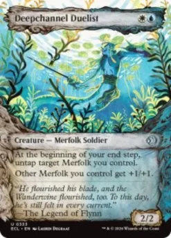 Deepchannel Duelist (foil) (showcase) - Lorwyn Eclipsed Varianten