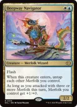 Deepway Navigator (foil) - Lorwyn Eclipsed