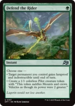 Defend the Rider (foil) - Aetherdrift