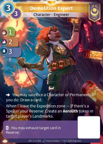 Demolition Expert (U-506) - skybound unique