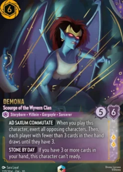 Demona, Scourge of the Wyvern Clan (foil) (borderless) - Whispers in the Well