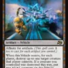 Demonic Junker (foil) - Aetherdrift Planeswalker Stamped