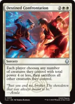 Destined Confrontation (foil) - Avatar: The Last Airbender