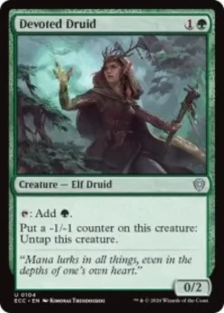 Devoted Druid - Lorwyn Eclipsed Commander