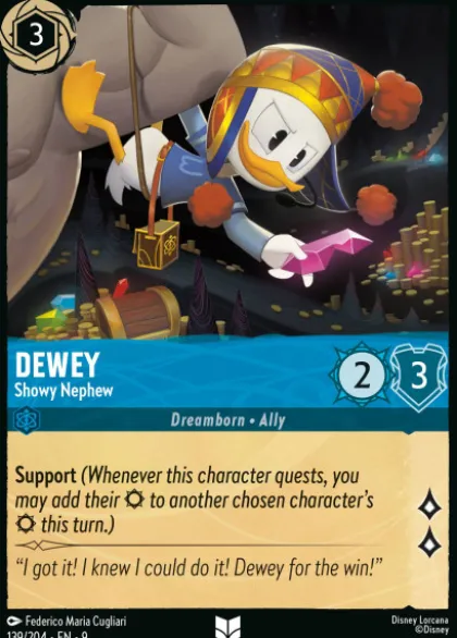 Dewey, Showy Nephew - Fabled