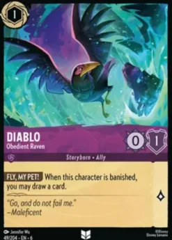 Diablo, Obedient Raven - Azurite Sea