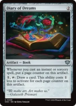 Diary of Dreams (foil) - Secrets of Strixhaven