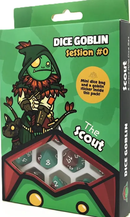 Dice Goblin - Session #0 RPG Dice Set: The Scout
