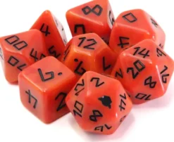 Dice Goblin - Session #1 RPG Dice Set: The Fiendish (8 stuks)