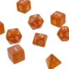 Dice Set Eclipse: Pumpkin Orange (11-delig)