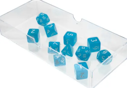 Dice Set Eclipse: Sky Blue (11-delig)