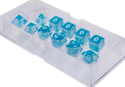 Dice Set Eclipse: Sky Blue (11-delig)