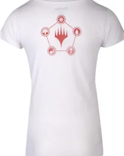 Difuzed Magic: The Gathering - Women's T-shirt: Magic Logo White (L)