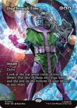 Dig Through Time (#54) (borderless) - Marvel