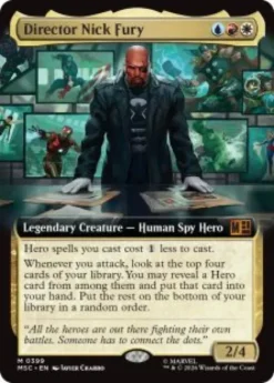 Director Nick Fury (extended art) - Marvel Super Heroes Commander Varianten
