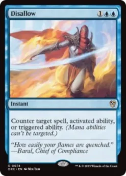 Disallow - Aetherdrift Commander