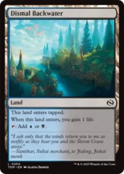 Dismal Backwater (foil) - Tarkir: Dragonstorm