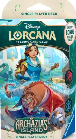 Disney Lorcana - Archazia's Island Starter Deck: Belle & Beast (inclusief booster)