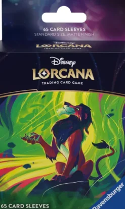 Disney Lorcana - Azurite Sea Card Sleeves: Scar (65 stuks)