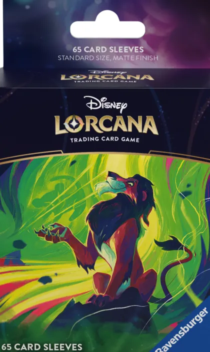 Disney Lorcana - Azurite Sea Card Sleeves: Scar (65 stuks)