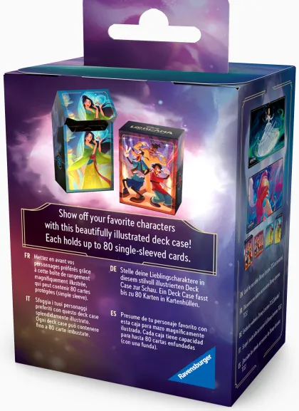 Disney Lorcana - Fabled 80 Card Deckbox: Goof Troop